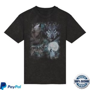 Alveus Sanctuary Merch Store Shop Wolf Acid Wash T-Shirt