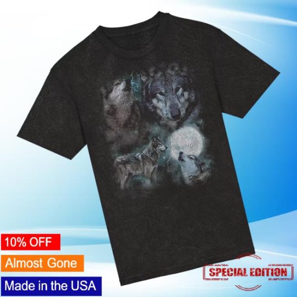 Alveus Sanctuary Merch Store Shop Wolf Acid Wash T-Shirt