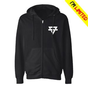 Rks Merch Rainbow Kitten Surprise Official Store Bones Zip Up Hoodie