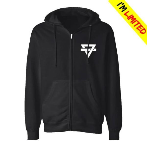 Rks Merch Rainbow Kitten Surprise Official Store Bones Zip Up Hoodie