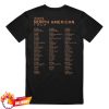 kenny Sleeping With Sirens Merch Store Shop Photo Tour 2025 Black T Shirta