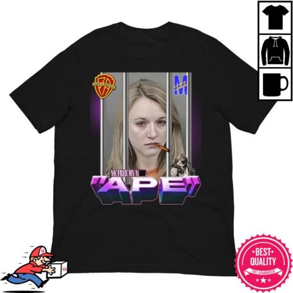 Awful Store Merch Jail Princess April Imholte Shirt