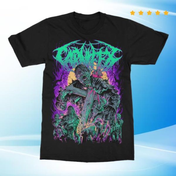 Indiemerchstore Merch Carnifex Hell Chose Me Zombie T-Shirt