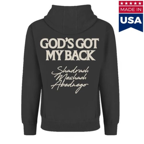 Brandon Lake Store Merch God’s Got My Back Black Hoodie