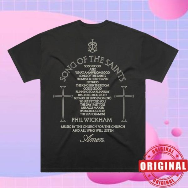 Phil Wickham Merch Store Shop Song Of The Saints Album Tee