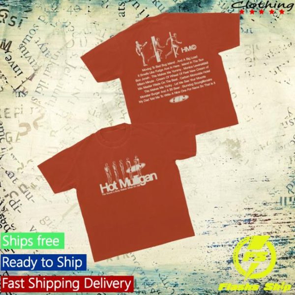 Waxbodega Merch Store Shop Hot Mulligan Songs Tee