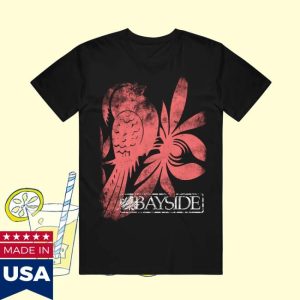 Bayside Merch Store Shop Shudder Bird Black T-Shirt