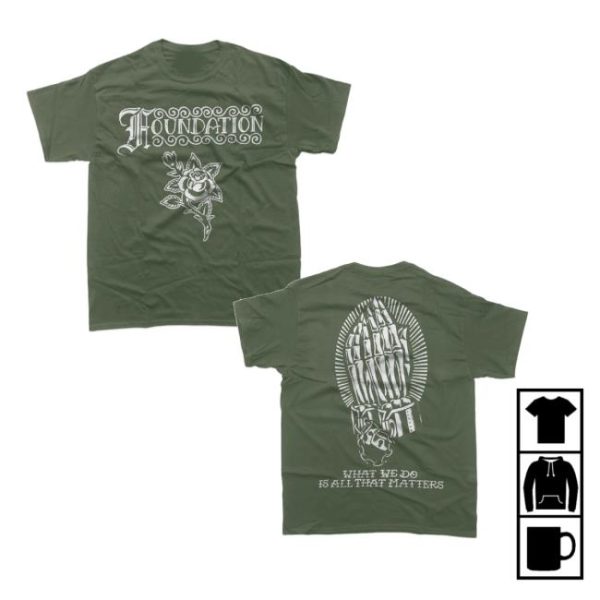 Closedcasketactivities Merch Store Shop Foundation Rose Shirt