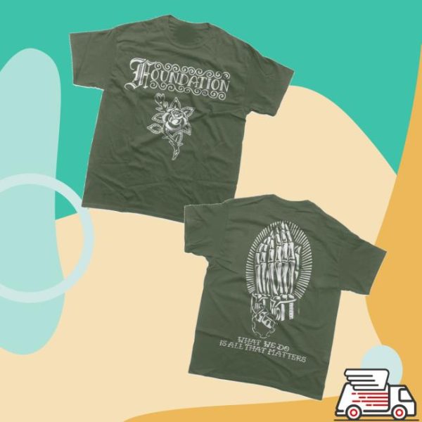 Closedcasketactivities Merch Store Shop Foundation Rose Shirt