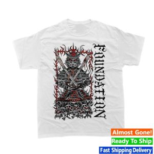 Closedcasketactivities Merch Store Shop Foundation Sumarai White T-Shirt