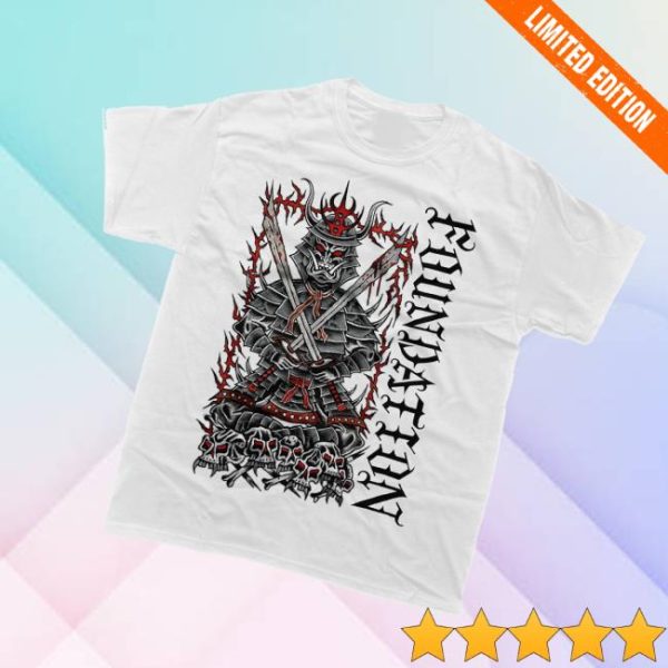 Closedcasketactivities Merch Store Shop Foundation Sumarai White T-Shirt