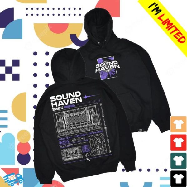 Wobble Factory Store Merch Sound Haven 2025 Hoodie