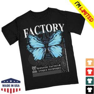 Wobble Factory Store Merch Factory Butterfly Tee