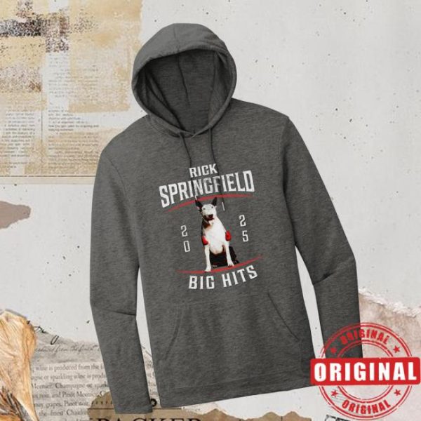 Rick Springfield Store Merch Featherweight Big Hits Hoodie