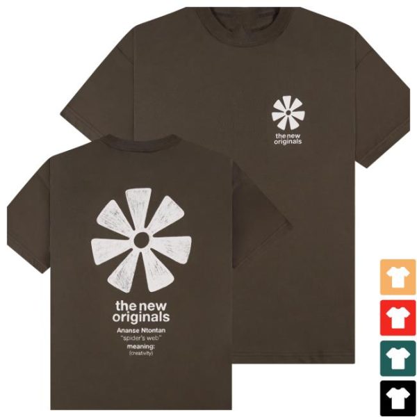 The Originals Store Merch Ananse Adinkra Tee Acid Brown Shirt