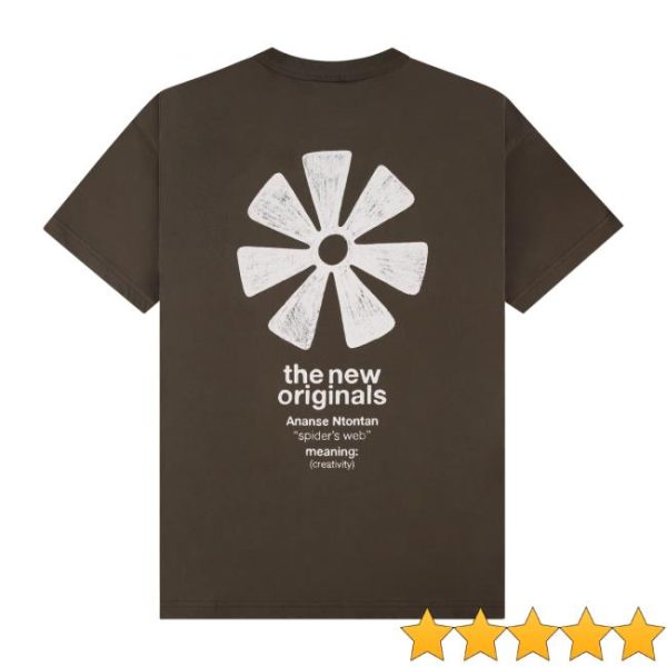 The Originals Store Merch Ananse Adinkra Tee Acid Brown Shirt