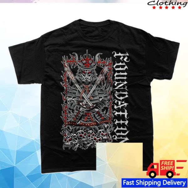 Closed Casket Activities Store Merch Foundation Samurai Black T-Shirt