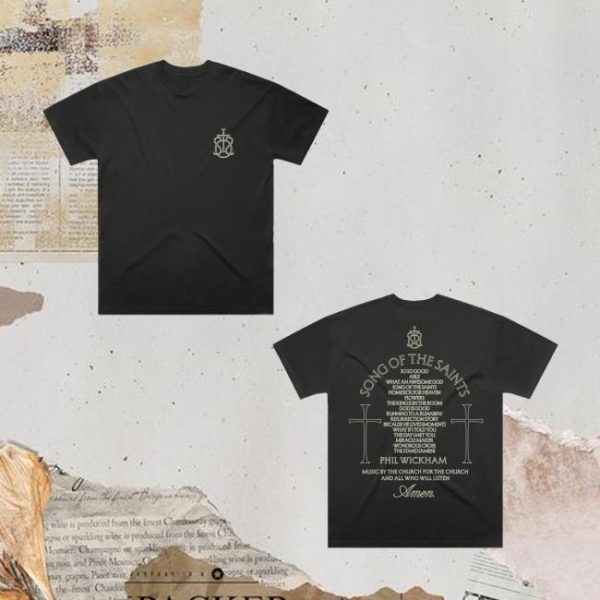 Phil Wickham Merch Store Shop Song Of The Saints Album Tee