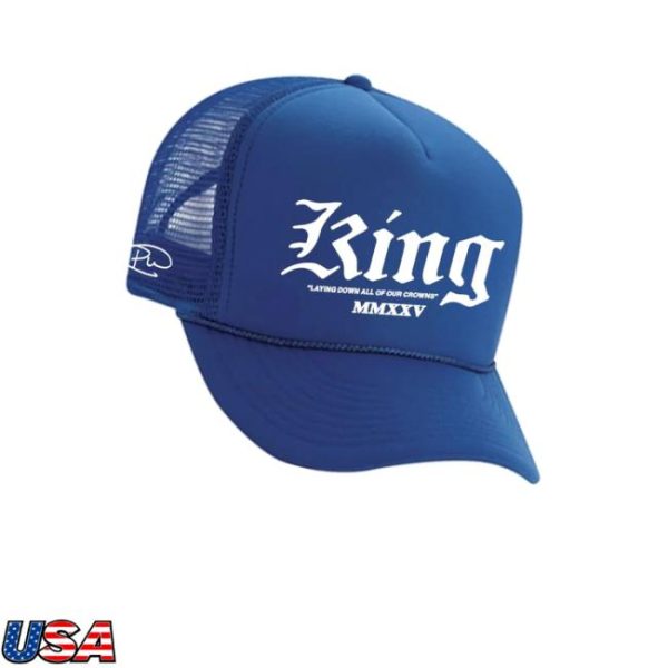 Phil Wickham Merch Store Shop The King Is In The Room Trucker Hat