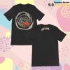 kenny Asaf Avidan Merch Store Shop Unfurling Spiral T Shirt Blackaa