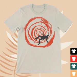 Asaf Avidan Merch Store Shop Unfurling Spiral T-Shirt