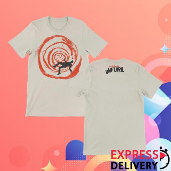 Asaf Avidan Merch Store Shop Unfurling Spiral T-Shirt