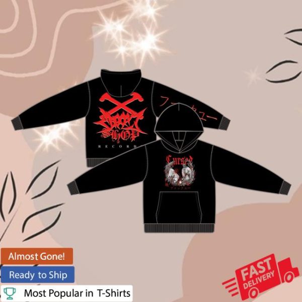 Doomshop Records Merch Store Shop Cursed Fuck You Hoodie