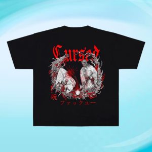 Doomshop Records Merch Store Shop Cursed Fuck You Shirt