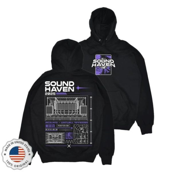 Wobble Factory Merch Store Shop Sound Haven 2025 Hoodie