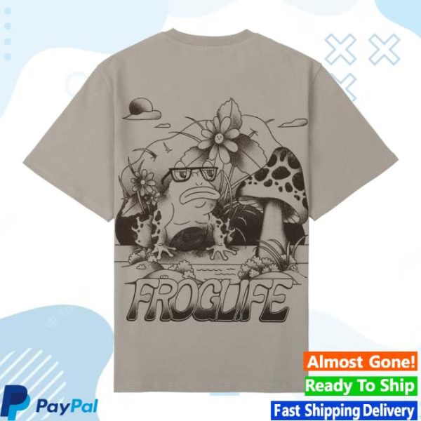 Pmw Store Merch Frog Life T-Shirt