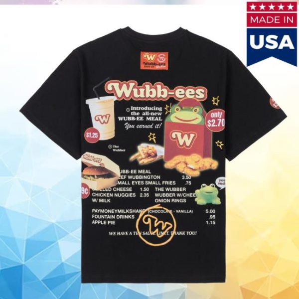 Pmw Store Merch Drive-Thru Menu Oversized Tee