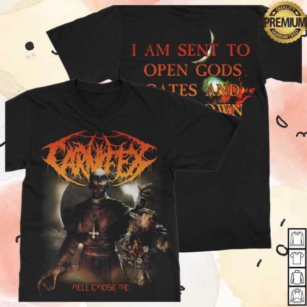 Indiemerchstore Shop Carnifex Hell Chose Me T-Shirts