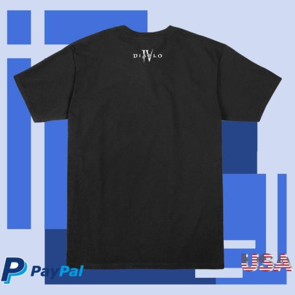 Blizzard Gear Merch Store Shop Diablo Iv Lilith Pentagram Black T-Shirt