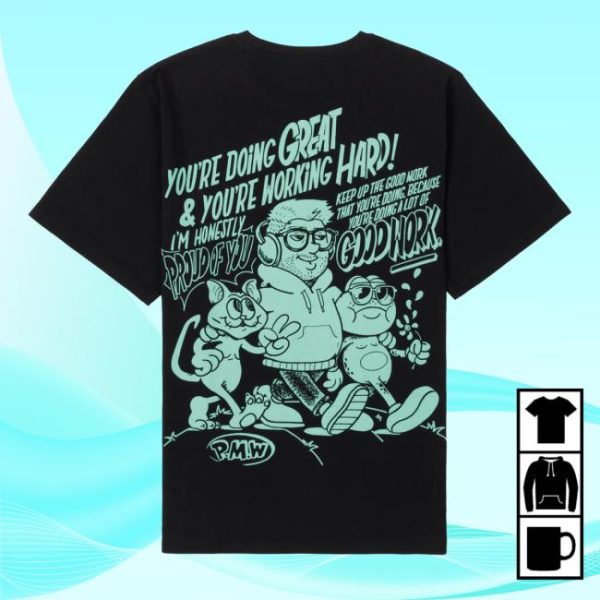 Official Paymoneywubby Store Merch Doing Great T-Shirt