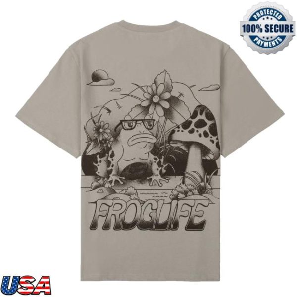 Official Paymoneywubby Store Merch Frog Life T-Shirt
