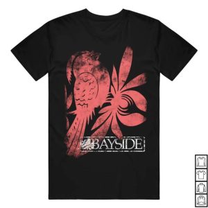 Bayside Merch Store Shop Shudder Bird Black T-Shirt