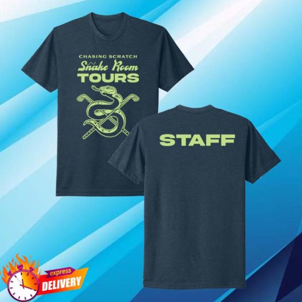 Chasing Scratch Store Merch Shop Snake Room Staff Shirt