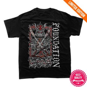 Closed Casket Activities Merch Store Shop Foundation Samurai Black T-Shirt