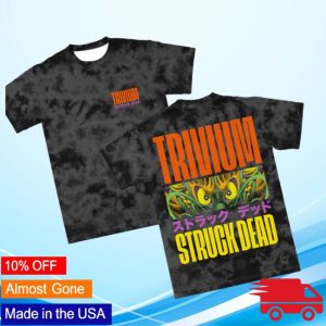 Trivium Store Merch Dragon Eye Tie Dye T-Shirt