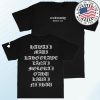 kenny 808 allday store merch 808allday black white roll call puff print t shirt ed