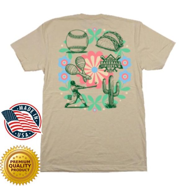 Statefortyeight Store Merch Unisex Crew Mexican Baseball Fiesta Shirt