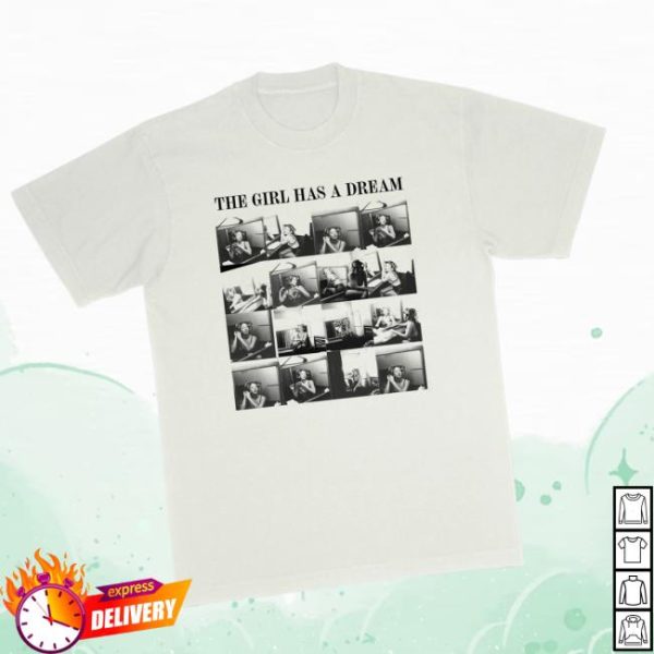Delacey Merch Store Shop The Girl Has A Dream Tee