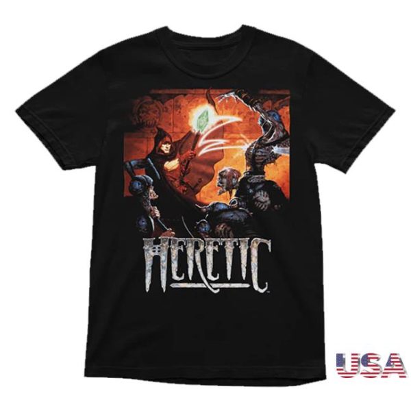 Official Bethesda Gear Store Merch Heretic Hexen Tee