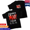 kenny Sparks Official Merch Store Shop 2025 Mad Tour T Shirt Blacka