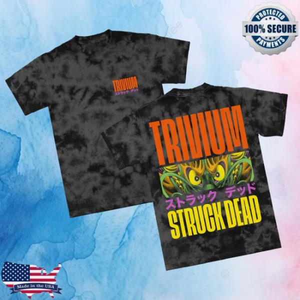 Trivium Official Store Merch Dragon Eye Tie Dye T-Shirt