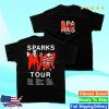 kenny allsparks store merch 2025 mad%21 tour black t shirt