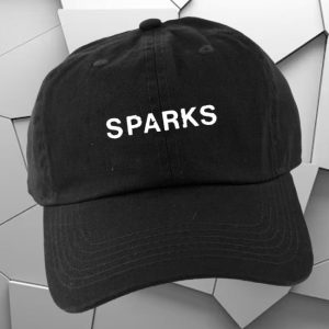 Allsparks Store Merch Sparks Logo Dad Black Cap