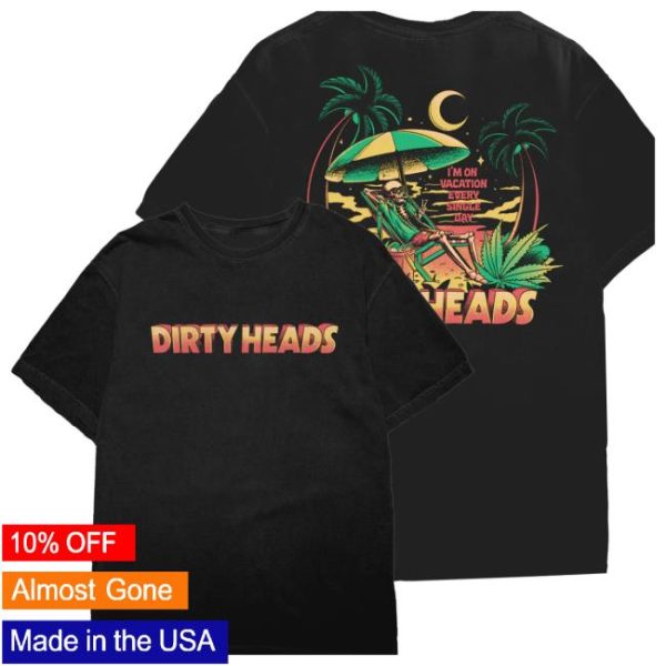 Dirty Heads Store Merch 420 Vacation T-Shirt
