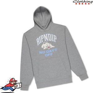 Ripndip Clothing Store Merch White Panther Hoodie
