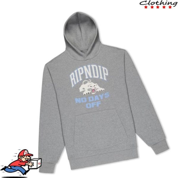 Ripndip Clothing Store Merch White Panther Hoodie